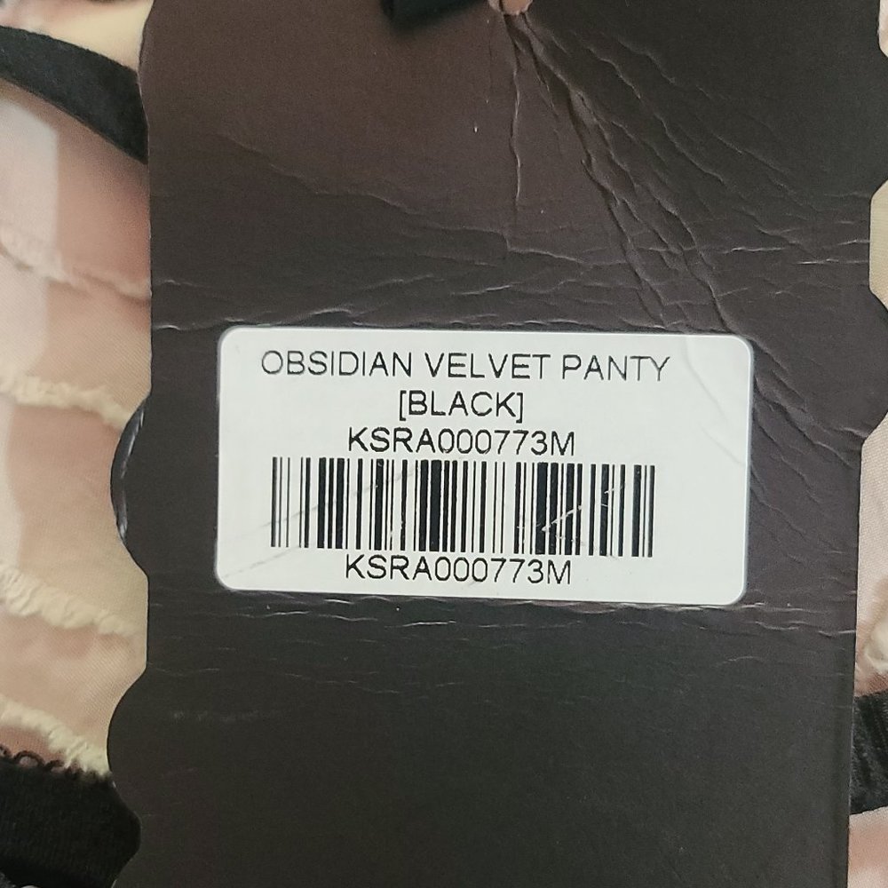 NWT Killstar Onyx Obsidian Black Boudoir Bralette and Panty Lingerie Set - Picture 5 of 7